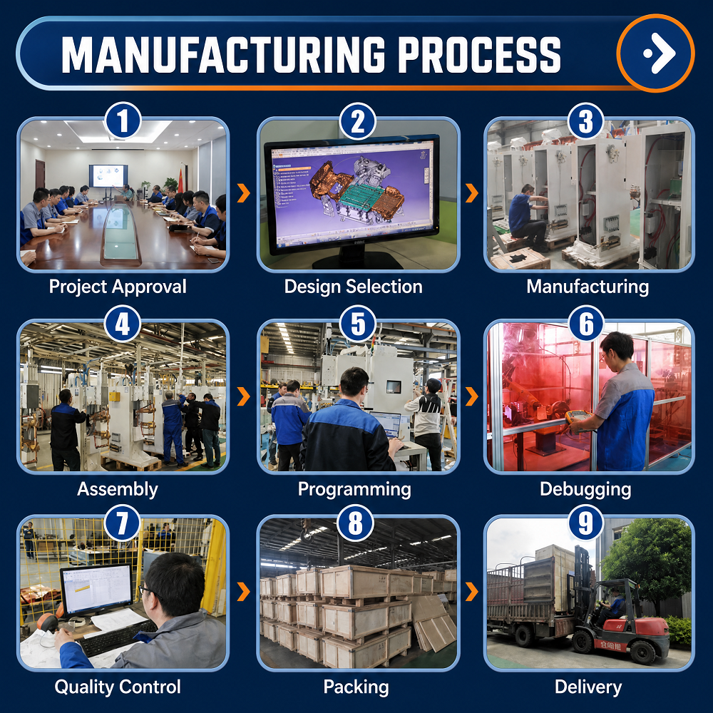 2 Plus 2 Plus 2 Mm Semi Automatic Medium Frequency Rotary Indexing Worktable Pneumatic C Frame Multi Point Spot Welding Machine