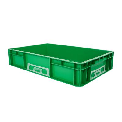 Containers de caixa de plástico empilhável com estilo de caixa sólida