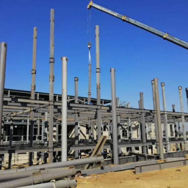 Anti Corrosion Prefabricated Steel Structure Q355b Welded Modular Steel Structure