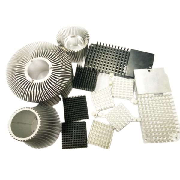 Anodized Aluminum Electronic Heat Sink Extrusion Anti Oxidation