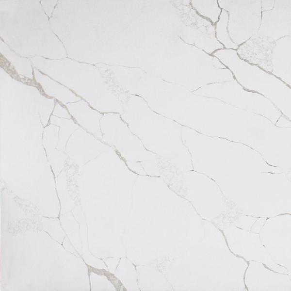 Modern Quartz Solid Surface 30mm Thick Quartz Kitchen Counter Tops Calacatta Laza