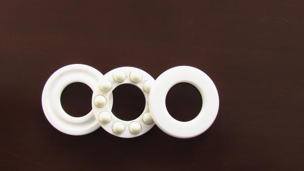 Si3n4 Ssic Zro2 Ceramic Thrust Bearing High Temperature Resistance For Industrial