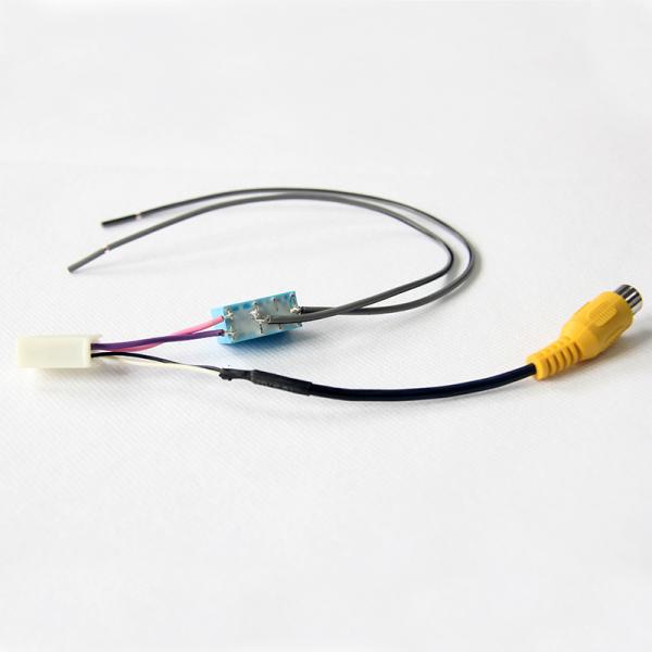 Eleteck RCA Connector Mazda Wiring Harness 4 Pin Male Black