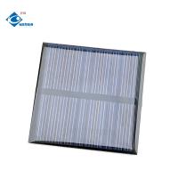 China Manufacturer ZW-5555-5V Poly Solar Panel Charger 0.45W Customized Epoxy Mini Solar Panel 5Volt