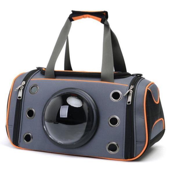 Soft Polyester Material Dog Carry On Bag , Astronaut Dog Travel Purse