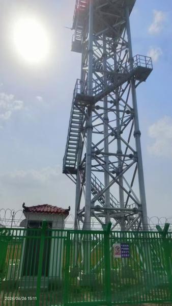 100ft 30m 35m 40m Fire Station Training Angle Lattice Steel Watchtower Observation Tower