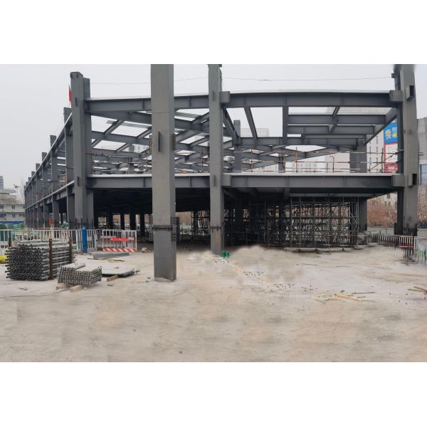 Engineering Prefab Workshop Building 8.8 Degree Seismic  Steel Structure Factory Building