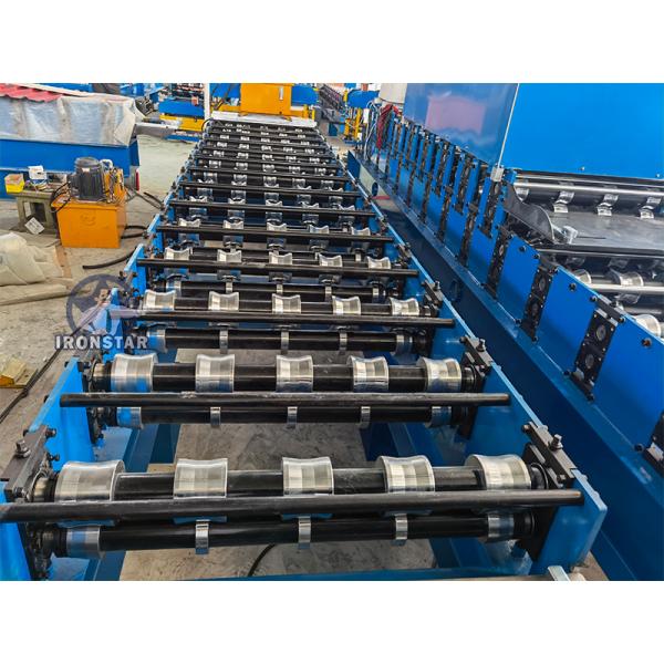 “Automatic 840 Roof Panel Cold Roll Forming Machine For Galvanized Steel & Color Coil 840 IBR Metal Roof Panel Roll Forming Machine Construction Material Making Machinery ”