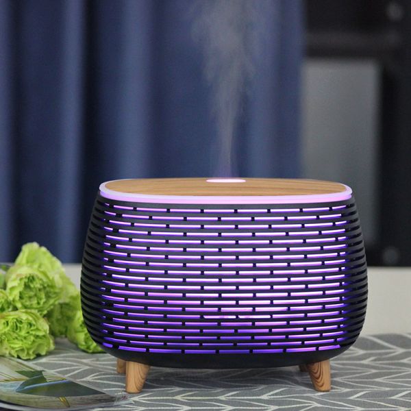 400ml New Arrivals WiFi Smart Tuya APP Remote Control Electric Aroma Home Essential Oil Diffuser with Alexa Voice Control