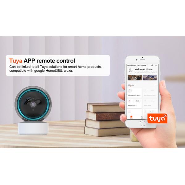 4x Electronic Zoom Tuya Smart PTZ CCTV WiFi Surveillance Camera for Indoor Monitoring