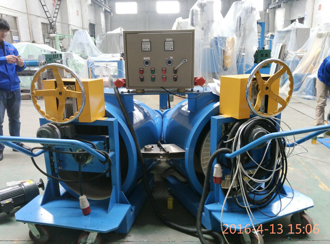 Fuchuan Lut Barrel Up Pay Off for Extrusion Line 800mm Bobbin