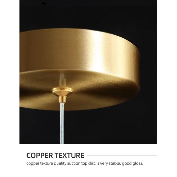 Elegante LED lujoso Cristal lámparas de agua lámparas de gota Dormitorio moderno bar simple Decorativo lámpara de luz de candelabros colgantes