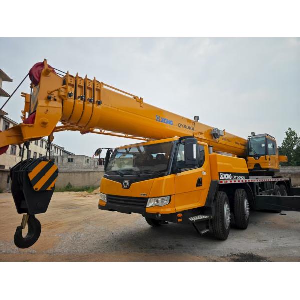 XCMG 50 Ton Mobile Crane for Sale - Heavy Duty Hydraulic Lifting