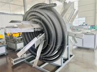 Estrutura compacta Linha de extrusão de tubos em espiral Operação flexível para rodovias