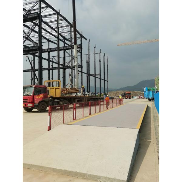 U Beam Structure 50 Ton 3x15m OIML Digital Weighbridge