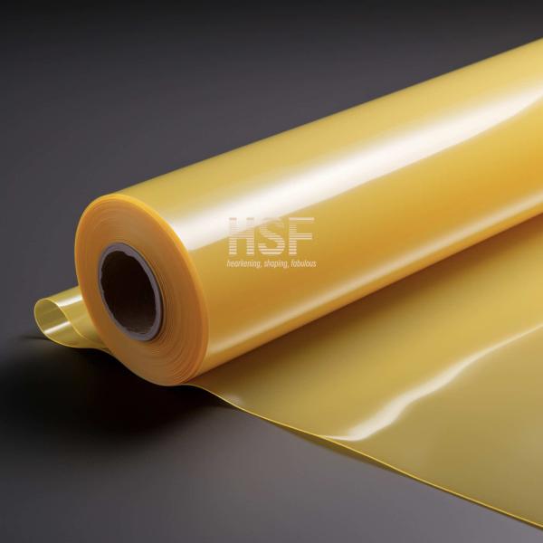 40μm Yellow Cast Polypropylene Silicone Coated Release Film for Food Packaging and Industrial Applications