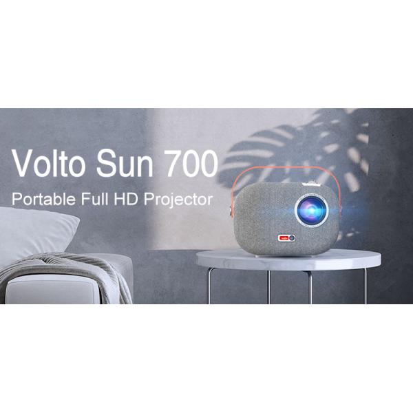 Sun 700 Portable Projector with Handle Support Full HD Proyector 1080P Home Video Projetor