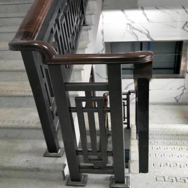 Anti Slip Metal Stair Railing Indoor And Outdoor Aluminum Stair Railing