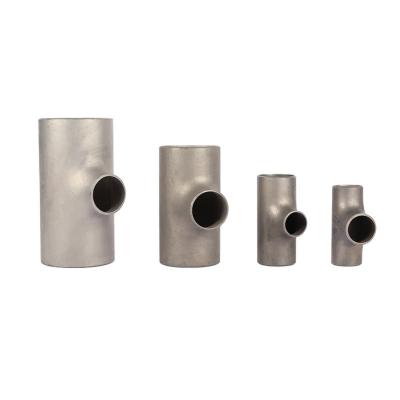 DN15 To DN600 Titanium Pipe Fitting Tee Fitting Threaded Pipe Cap For Sulfuric Acid Plants