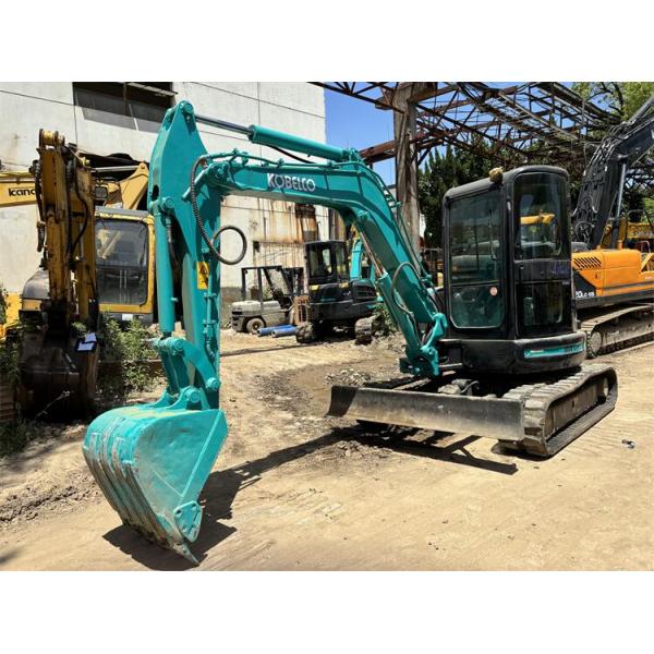 40.5 KW Original Japanese Kobelco 55sr 5-ton Mini Excavator Crawler Excavator Machine