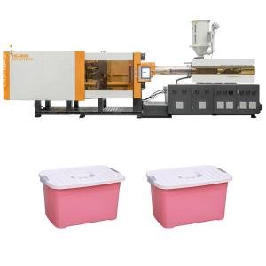 Ouco 480t Hydraulic Servo Plastic Storage Box Injection Molding Machine Save