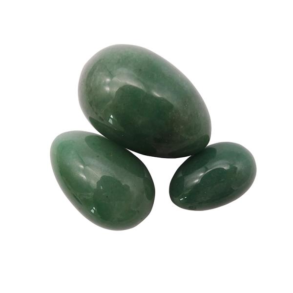 Women Health Green Aventurine Natural Jade Eggs for Pelvic Floor and Vaginal Tightening