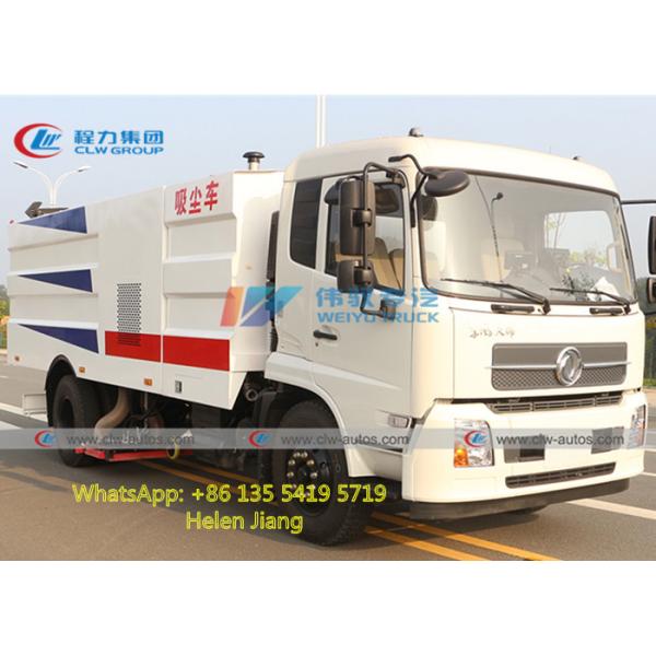 Тележка метельщика дороги вакуума Dongfeng 4x2 10CBM для чистки улицы