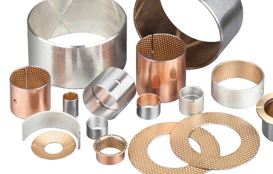 Jf800 Gunmetal Bronze Bimetal Bearing Bushes Groove Design