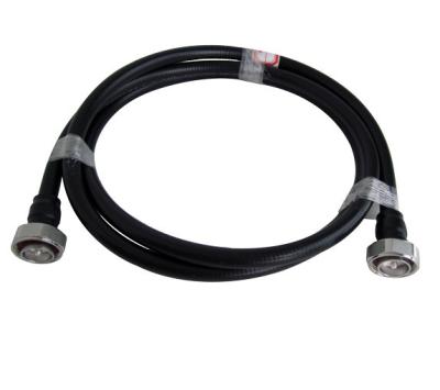 7/16 Male DIN Connector RF Feeder Cable 3 Meter 1/2 Superflex 83% Transmission Rate
