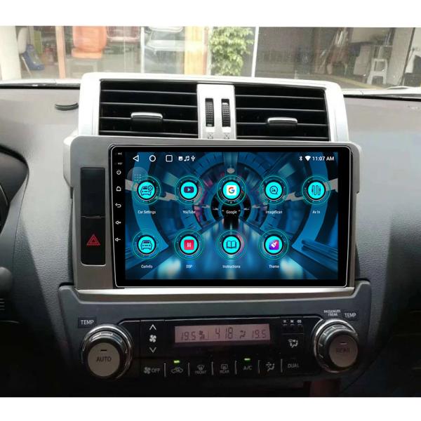 Android Autoradio para o estéreo de Navi GPS da tela de Tesla Vrtical do reprodutor de DVD dos multimédios do carro de TOYOTA Prado