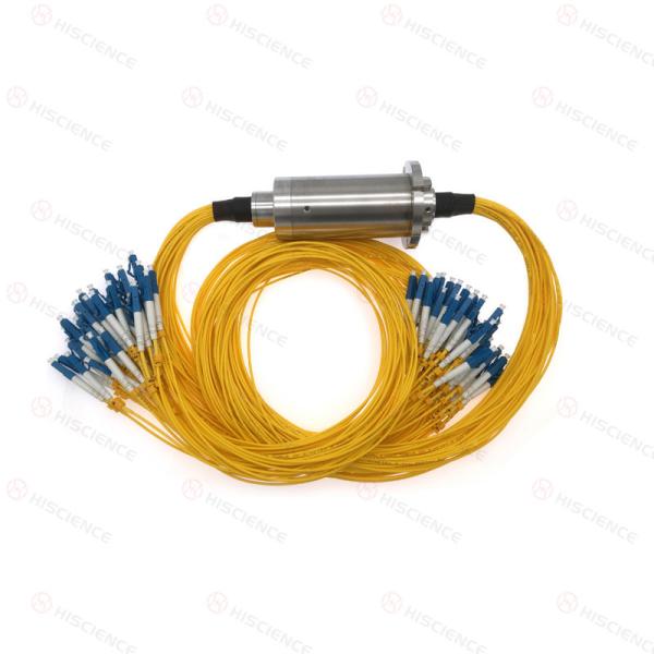 2 - 37 Circuits Optical Signal Slip Ring Small IP68 Optical Slipring