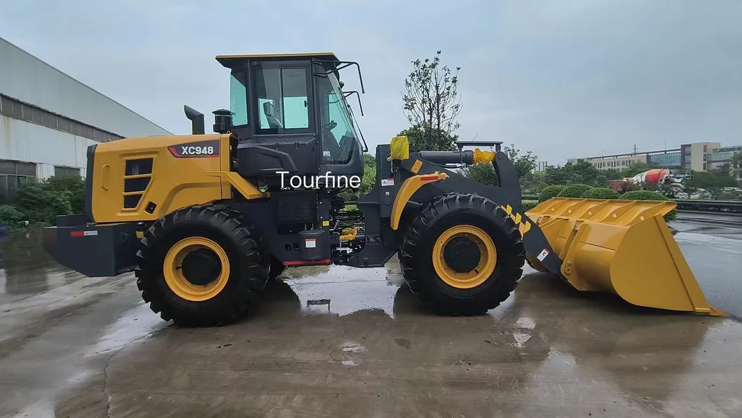 Construction Wheel Loader LW400KN XC948 with 2.4CBM Bucket and 4 Ton Rated Load