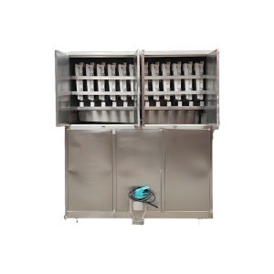 Industrial Grade Cube Ice Machine, Large Capacity Ice Cube Making Machine, Full