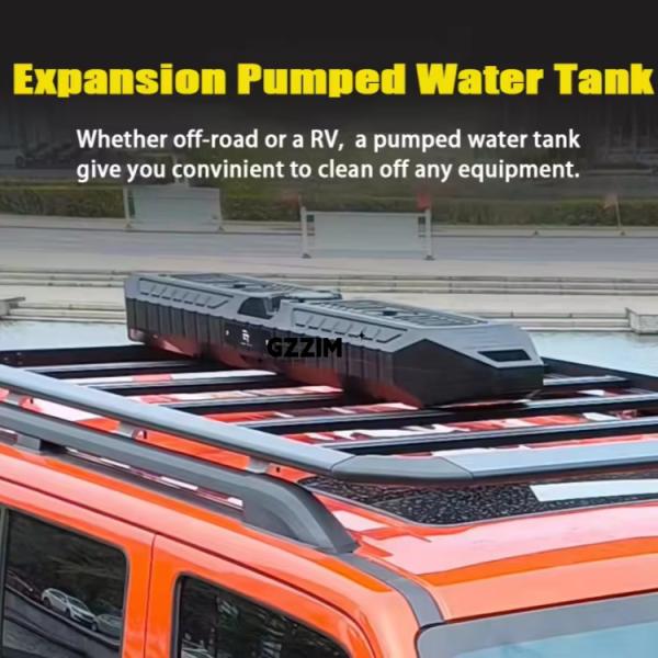 4x4 Offroad Car Accessories 4x4 Parts And Accessories 30l Water Storage Tank Roof Top Water Tank