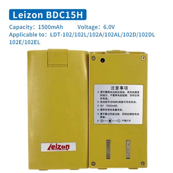 Batería para teodolito Leizon BDC15H de níquel-hidrógeno RUIDE/TiANYU BDC15L de litio