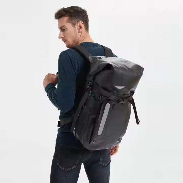 30L PVC Rianproof Free Diving Backpack For Swimming Snorkeling Fishing