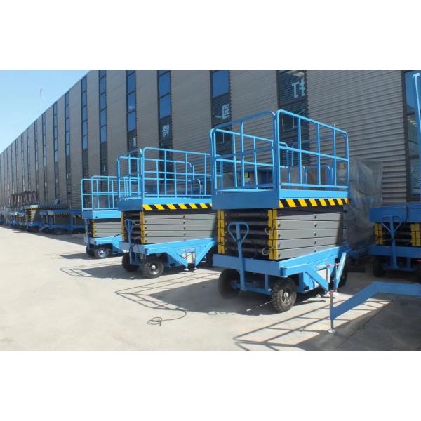 4м 5м 6м 8м 10м 12м 14м 16м Электрическая самоходная ножничная подъемная платформа для продуктового магазина