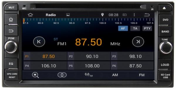 Ouchuangbo Car DVD Stereo Multimedia Kit for Toyota Fortuner /Avanza /Terios Android 4.4 System OCB-6957D