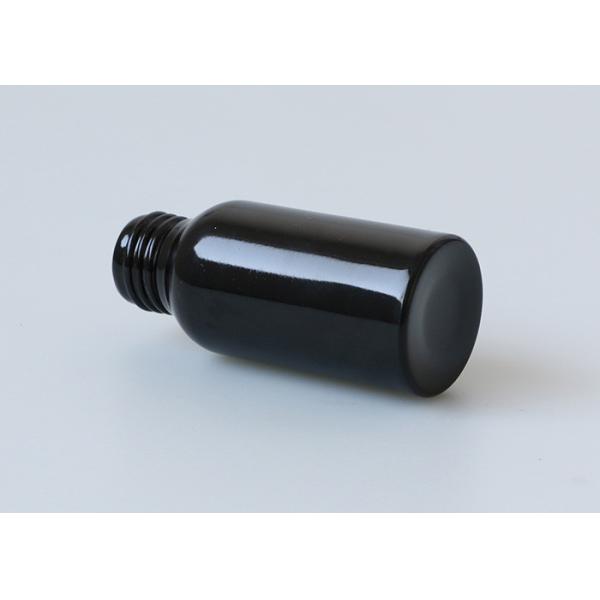 черный небольшой алюминиевый лосьон 30мл разливает безвоздушную высоту по бутылкам 30мл/1оз 76мм