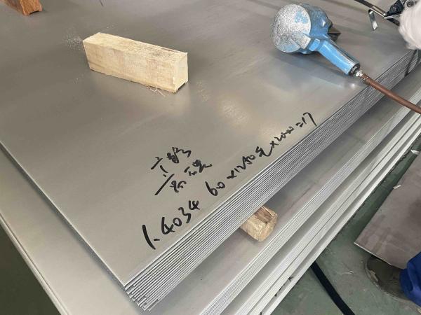 Plaques d'acier inoxydables d'en 1,4034 DIN X46Cr13 de feuilles d'AISI 420C (plats)