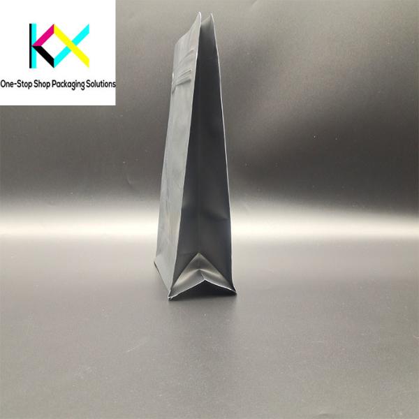 Biodegradable Flat Bottom Rotogravure Printed Pouches With Valve Function