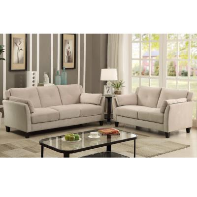 FJ-7373BG Le canapé est en flannelette beige