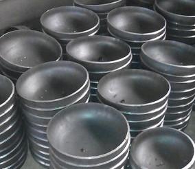 Sch40 Carbon Steel Butt Weld Pipe Cap , 2 Inch Galvanized Pipe Cap