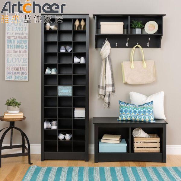 Modern Design Shoe Cabinet with Customizable Size and Eco-Friendly Material for Home and Office