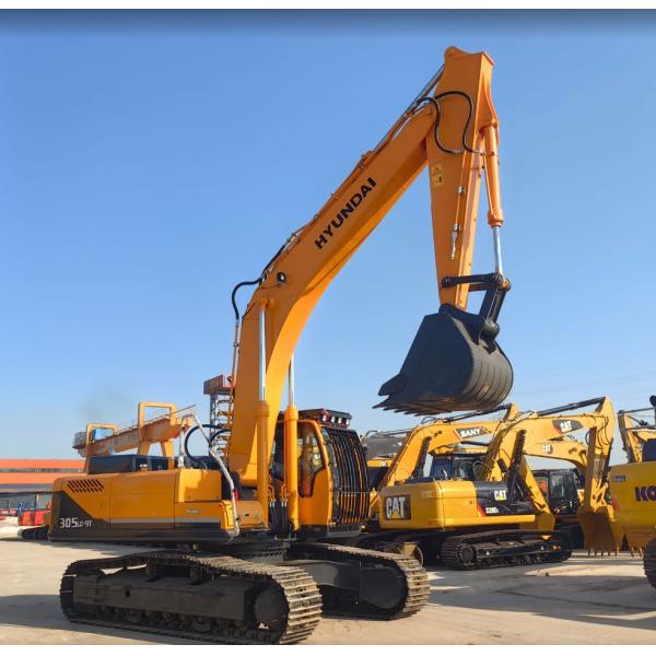 Année 2023 Hyundai 305 Hydraulique Croqueuse 30 Tonnes Excavateur Machines de construction d'occasion