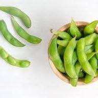 Salted Unsalted IQF Frozen Edamame Beans Typical Green Color