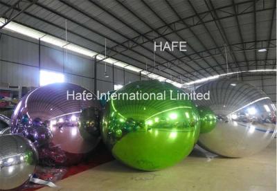 3M espelha a decoração inflável 10ft da iluminação da bola para o desfile de moda do vestido de 2019 molas