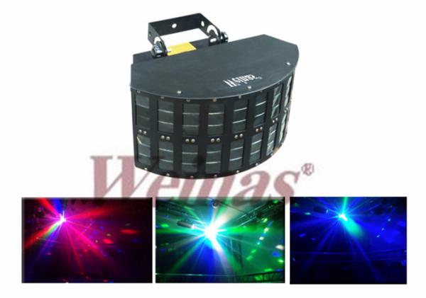 Led Effect Light, Double dj butterfly lights / Mini LED Derby Li DJ Disco Dance Club Stage Light / Party Light