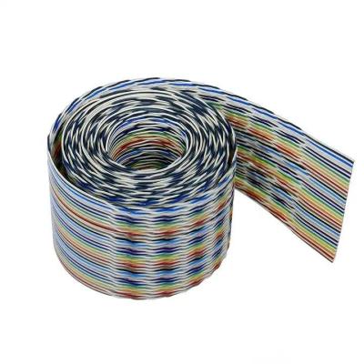 Medical Biocompatible PVC Flat Ribbon Cable UL1185 with Shielded Tinned Copper Round Wire