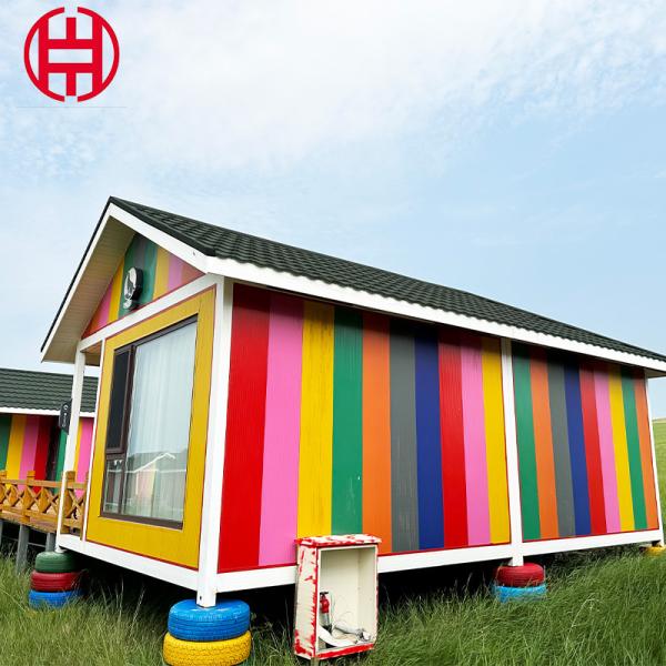 Instalação rápida Container desmontável Casa pré-fabricada Quartos sustentáveis para casa de férias